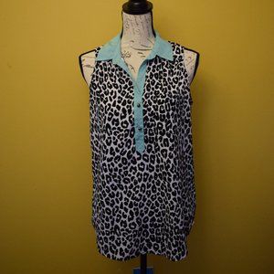 3/$21 Heart Soul Animal Print Sleeveless Med